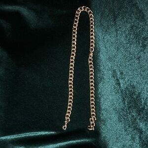Gold Tone Clutch Chain 16”